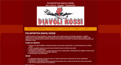 Desktop Screenshot of diavolirossi.org